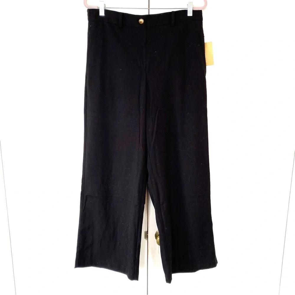 MICHAEL KORS Black Elegant Wide Leg Trouser! 🖤